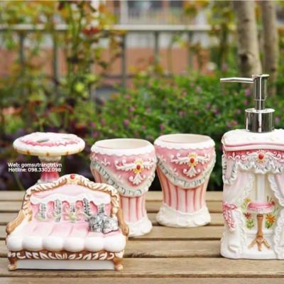 BỘ ĐỒ DÙNG PHÒNG TẮM BẰNG SỨ CAO CẤP